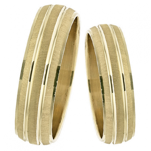 14k Yellow Gold Men