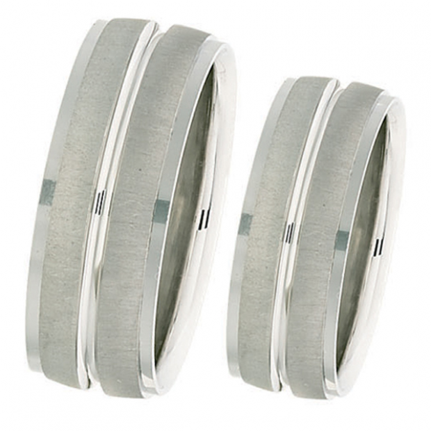 14k White Gold Men