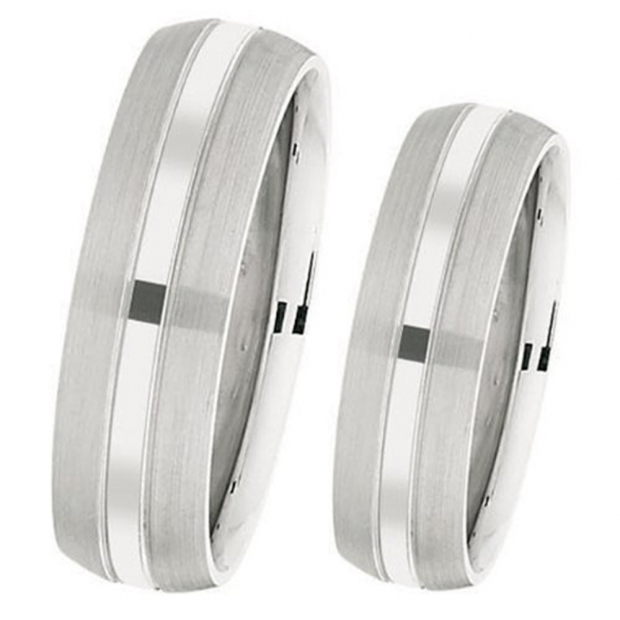 14k White Gold Men