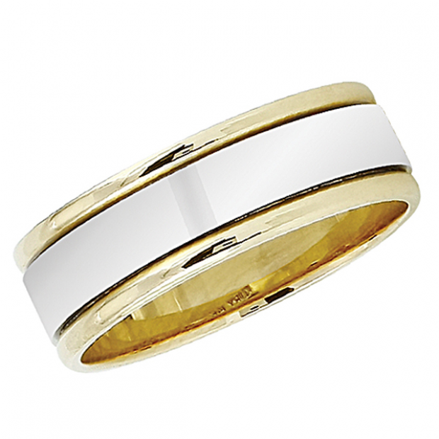 14k Yellow Gold Men