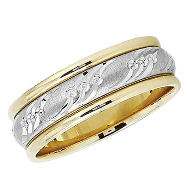 14k Yellow Gold Men