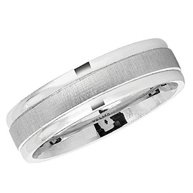 14k White Gold Men