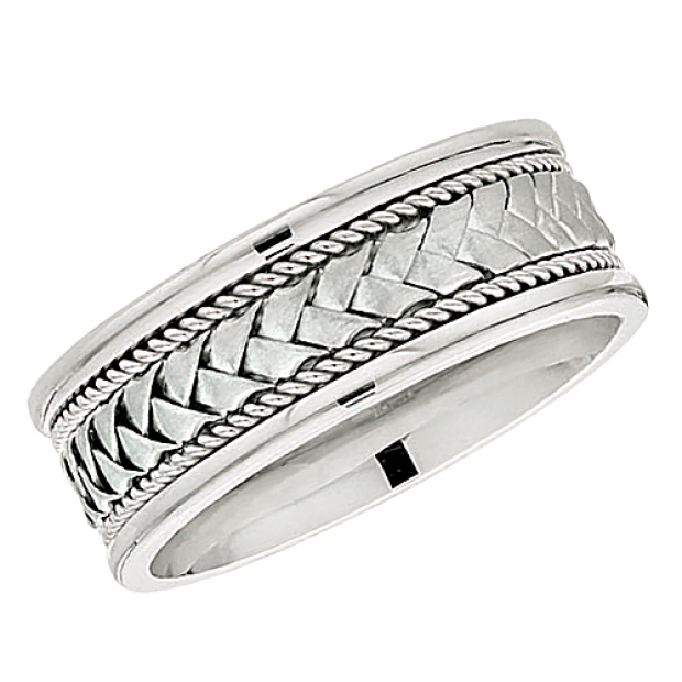 14k White Gold Men