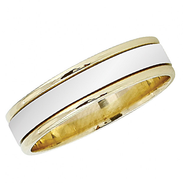 14k Yellow Gold Men