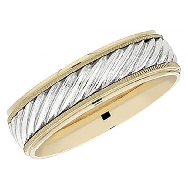 14k Yellow Gold Men