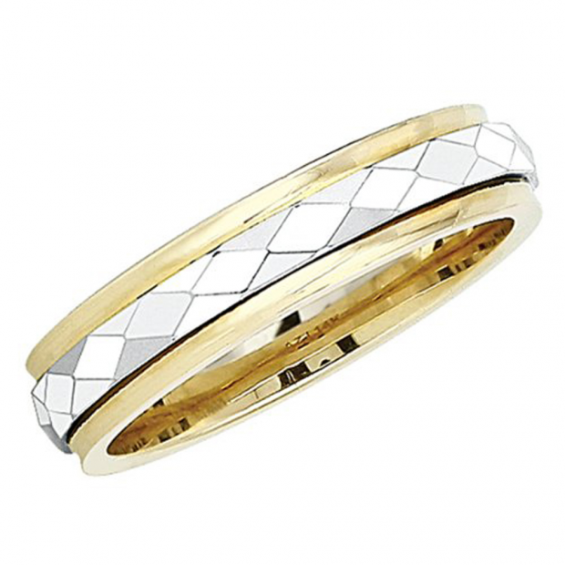 14k Yellow Gold Men
