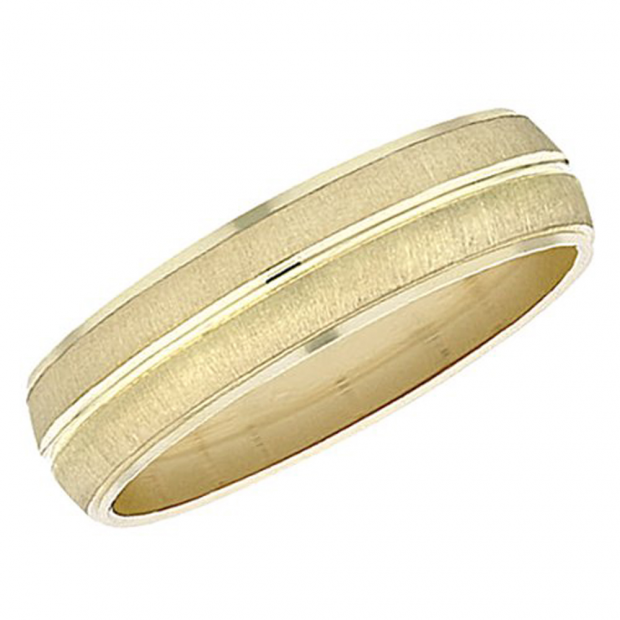 14k Yellow Gold Men