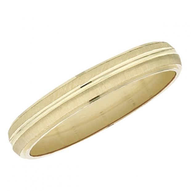 14k Yellow Gold Men