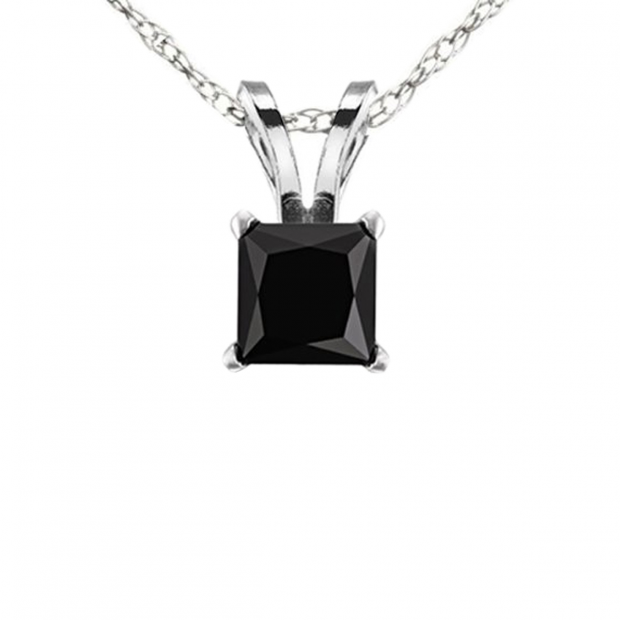 Diamond Solitaire Pendants