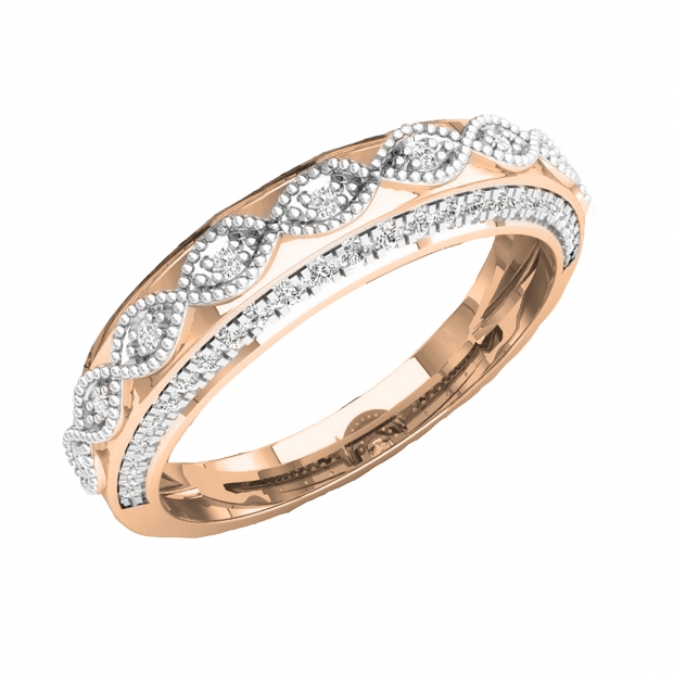 0.51 Carat (ctw) 18K Yellow Gold Round Diamond Split Shank Bridal Semi Mount Engagement Ring 1/2 CT