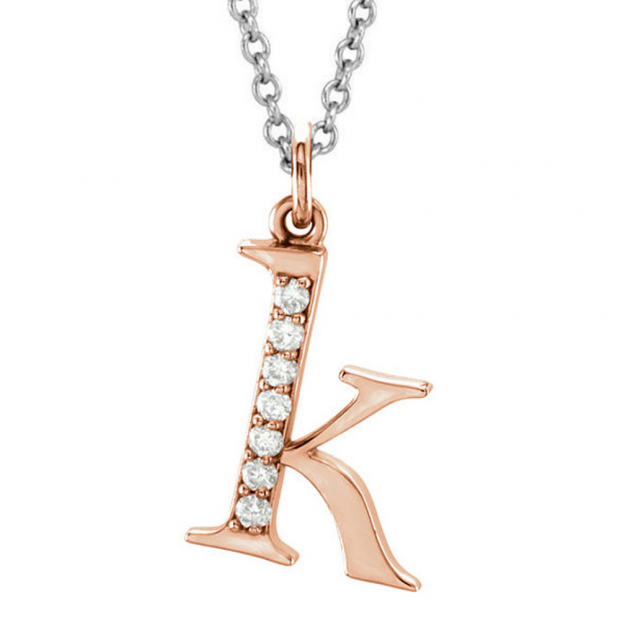 0.05 Carat (ctw) Round Diamond Lowercase Letter 