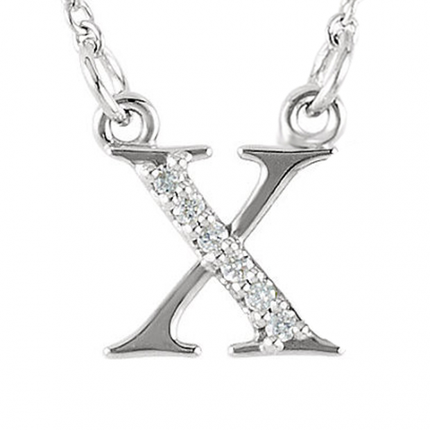 0.05 Carat (ctw) Round Diamond Lowercase Letter 