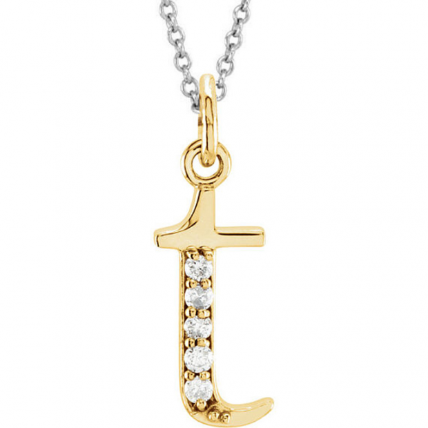 0.05 Carat (ctw) Round Diamond Lowercase Letter 