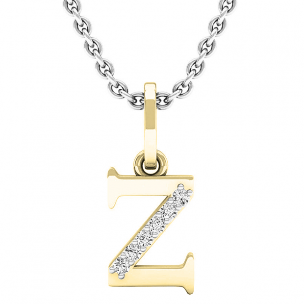 0.05 Carat (ctw) Round Diamond Lowercase Letter 