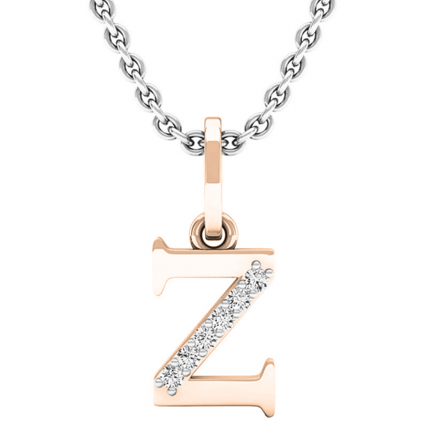 0.05 Carat (ctw) Round Diamond Lowercase Letter 