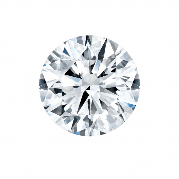 ALLORYA IGI Certified 2.00 Carat Single Loose Round Lab Grown White Diamond (Color E or Better & Clarity VS2)