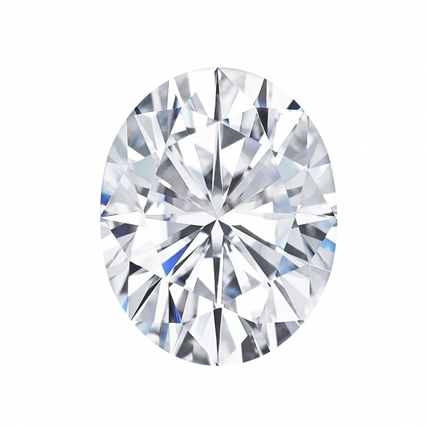 ALLORYA IGI Certified 1.00 Carat Single Loose Oval Lab Grown White Diamond (Colors G or Better & Clarity VS2)