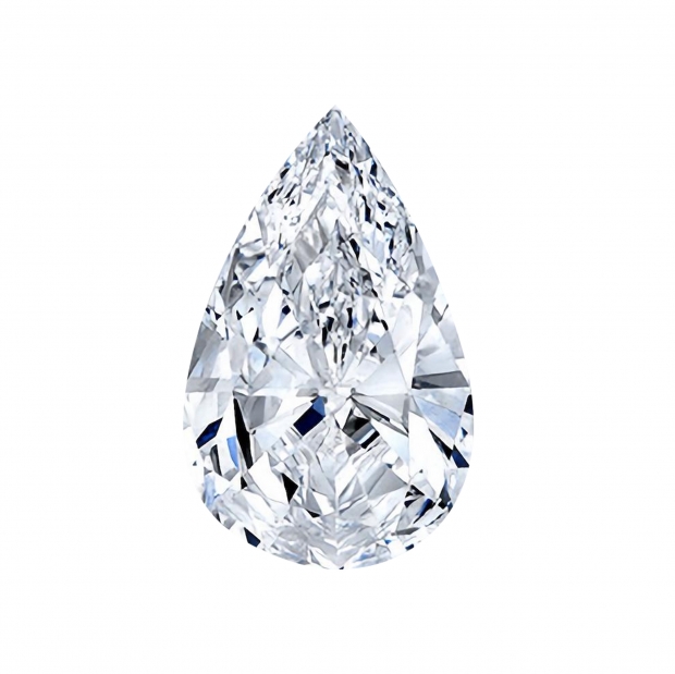 ALLORYA IGI Certified 1.00 Carat Single Loose Pear Lab Grown White Diamond (Colors E or Better & Clarity VS2)
