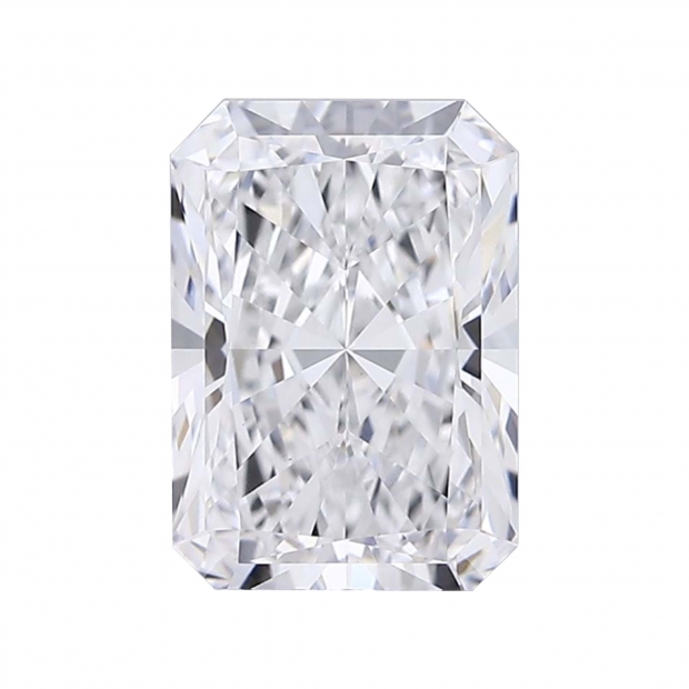 ALLORYA IGI Certified 1.00 Carat Single Loose Radiant Cut Lab Grown White Diamond (Colors I or Better & Clarity VS2)