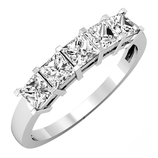 0.50 Carat (ctw) 18K Rose Gold Round Lab Grown Diamond Ladies Solitaire Engagement Ring 1/2 CT
