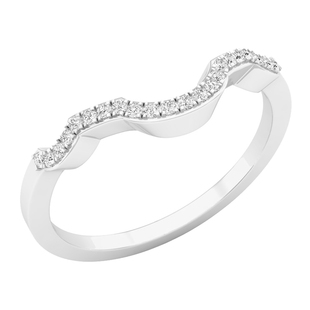 14k White Gold Round Diamond Men's & Women's Micro Pave Engagement Ring Trio Bridal Wedding Band Set 1/2 CT