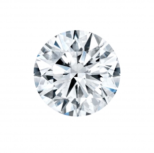 ALLORYA IGI Certified 2.00 Carat Single Loose Round Lab Grown White Diamond (Color E or Better & Clarity VS2)