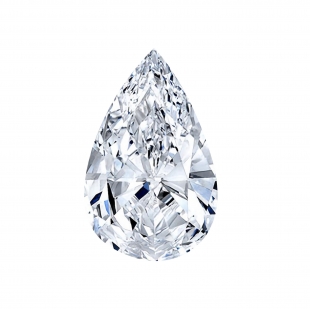 ALLORYA IGI Certified 1.00 Carat Single Loose Pear Lab Grown White Diamond (Colors E or Better & Clarity VS2)