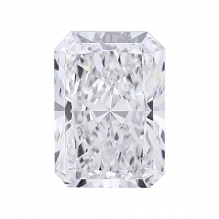 ALLORYA IGI Certified 1.00 Carat Single Loose Radiant Cut Lab Grown White Diamond (Colors I or Better & Clarity VS2)