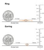 4x2mm Each Marquise White Diamond Solitaire Bezel Style Screwback Earrings Pendant Ring & Bracelet Combo Set for Her (0.50 ctw Color I-J Clarity I1-I2) in 18K Rose Gold