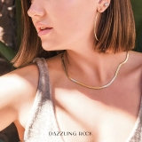 Herringbone Chain Necklace, 10K Yellow Gold (16 Inch)