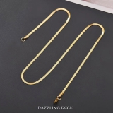 Herringbone Chain Necklace, 10K Yellow Gold (16 Inch)