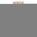 0.50 Carat (ctw) 18K Rose Gold Round Lab Grown Diamond Ladies Two Stone Engagement Ring 1/2 CT