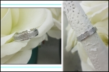 0.25 Carat Round Lab Grown White Diamond Men's Hip Hop Wedding Band in 10K White Gold 