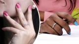 0.30 Carat (ctw) Round Lab Grown White Diamond with Accent Wedding Ring for Her | 10K White Gold