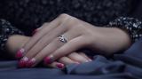 Round Lab Grown White Diamond Heart Crown Tiara Beaded Wedding Band for Women (0.08 ctw Color H-I Clarity SI2) 925 Sterling Silver