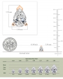 18K Rose Gold Solitaire Stud Earrings, IGI Certified 1.50 CT Pear Lab Grown Diamond in Screw Back
