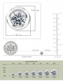 0.25 Cttw Round Lab Grown White Diamond Elegant Solitaire Bezel Set Screw Back Stud Earrings for Women in 10K Solid White Gold