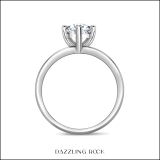 IGI Certified 2.50 Ctw Pear Lab Grown Diamond Solitaire Ring,10K White Gold