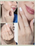 IGI Certified 1.00 Cttw Oval & Round Lab Grown Diamond Solitaire Style Ring , 18K Rose Gold