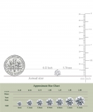 IGI Certified 1.50 Cttw Round Lab Grown Diamond Solitaire Stud Earrings for Women in 10K White Gold in Push Back