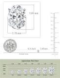 0.25 Cttw Oval Lab Grown Diamond Solitaire Stud Earrings for Women in 925 Sterling Silver in Push Back