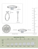 IGI Certified 1 Ctw Cushion Lab Grown Diamond Classic Solitaire Ring, 925 Sterling Silver