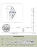 IGI Certified 1.00 Cttw Marquise Lab Grown Diamond V-Prong Solitaire Stud Earrings for Women in 10K White Gold in Screw Back