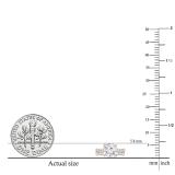 IGI CERTIFIED 6mm Round Lab Grown White Diamond Solitaire Style Engagement Ring Set For Women (1.30 ctw Color H-I Clarity SI2) in 18K Rose Gold