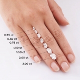 1.25 Carat Oval and 0.63 Carat Round Cubic Zirconia Composite Halo Filigree Wedding Ring for Women in 925 Sterling Silver
