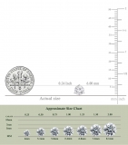 1.75 Cttw Round Cubic Zirconia Solitaire Stud Earrings for Women in 925 Sterling Silver in Push Back
