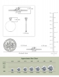 925 Sterling Silver Hidden Halo Solitaire Ring, 1.29 ctw, Round Cubic Zirconia