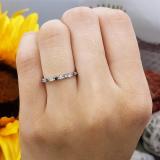 0.25 Carat (ctw) 10k White Gold Round Black And White Diamond Ladies Anniversary Wedding Band Enhancer Guard 1/4 CT