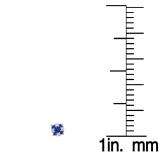 0.33 Carat (ctw) 14K White Gold Round Cut Blue Sapphire & White Diamond Round Shape Cluster Earrings 1/3 CT Look of 1 CT
