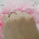 0.25 Carat (ctw) 14k White Gold Round Ruby And White Diamond 5 Stone Ladies Anniversary Wedding Band Ring 1/4 CT